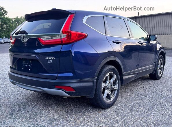 5J6RW2H87HL022125 2017 HONDA CR-V Blue Delantero derecho