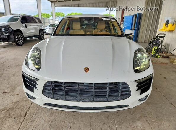 WP1AA2A50HLB07467 2017 PORSCHE MACAN White Հետևի տեսք