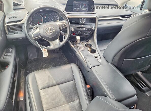 2T2AZMAA2NC224422 2022 LEXUS RX Black Instrument cluster view