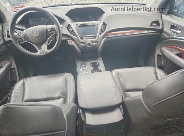 5FRYD4H47GB029057 2016 ACURA MDX Черный Вид панели приборов