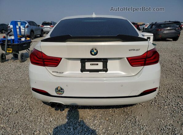 WBA4J1C50JBG80418 2018 BMW 4 SERIES White Вид салону спереду