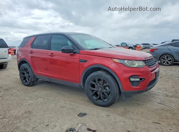 SALCR2BG7GH553869 2016 LAND ROVER DISCOVERY Red Вид спереду