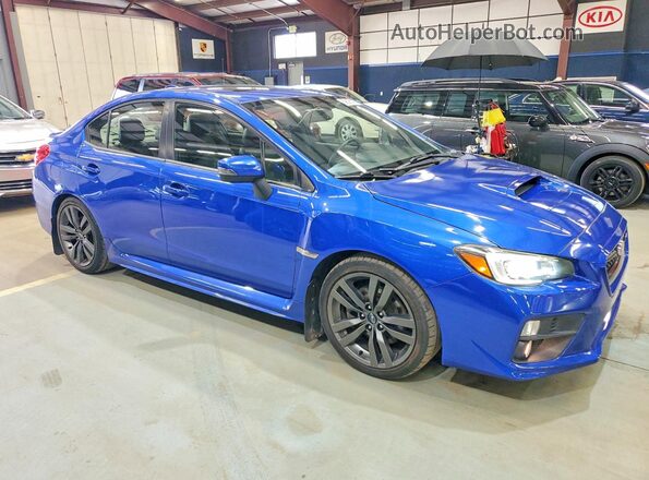 JF1VA1N67G8814184 2016 SUBARU WRX Blue Front view