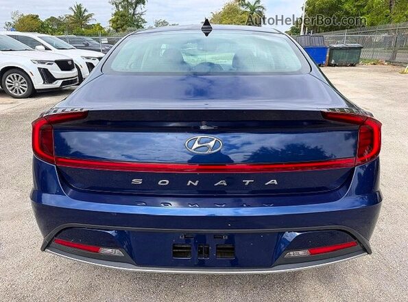 5NPEG4JA4MH074658 2021 HYUNDAI SONATA Black წინა სალონის ხედი