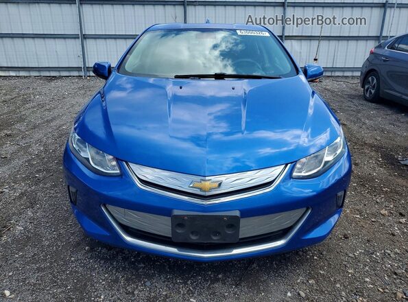 1G1RC6S56JU119538 2018 CHEVROLET VOLT Blue Вид ззаду