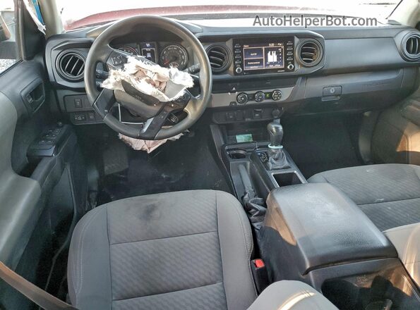 3TYAX5GN7MT022194 2021 TOYOTA TACOMA Red Սարքավորումների վահանակի տեսք