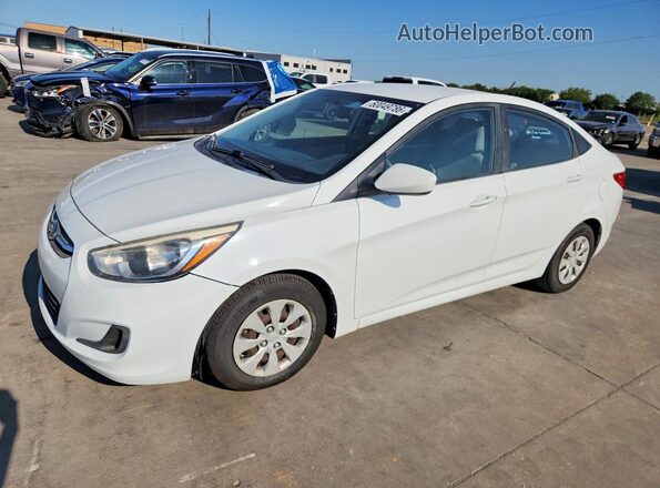 KMHCT4AE5GU075832 2016 HYUNDAI ACCENT White უკანა მარცხენა
