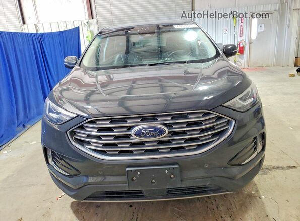 2FMPK4K93MBA26930 2021 FORD EDGE Gray Вид ззаду