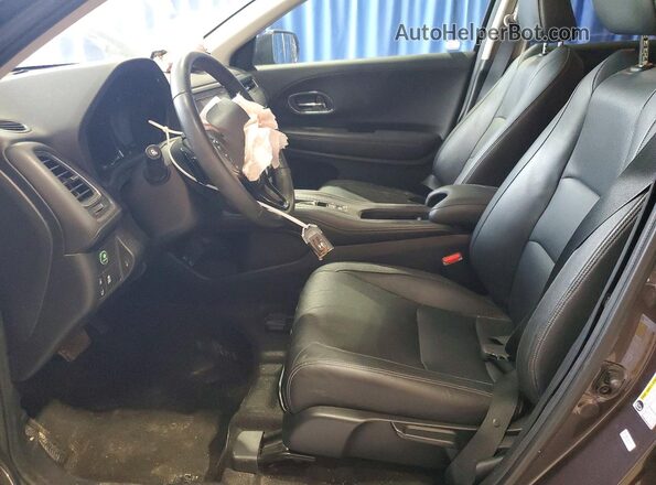 3CZRU6H71KM702161 2019 HONDA HR-V Purple Առջևի վահանակի տեսք