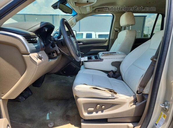 1GNSCAEC8GR394403 2016 CHEVROLET TAHOE Gold Առջևի վահանակի տեսք
