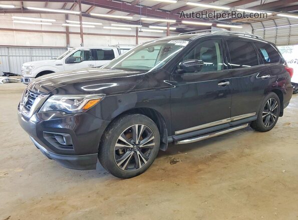 5N1DR2MM7JC619318 2018 NISSAN PATHFINDER Black Задня ліва чверть