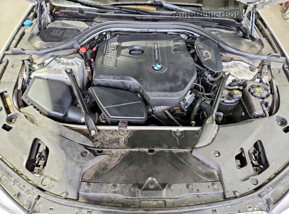 WBAJA5C38HWA35480 2017 BMW 5 SERIES White ძრავის განყოფილების ხედი