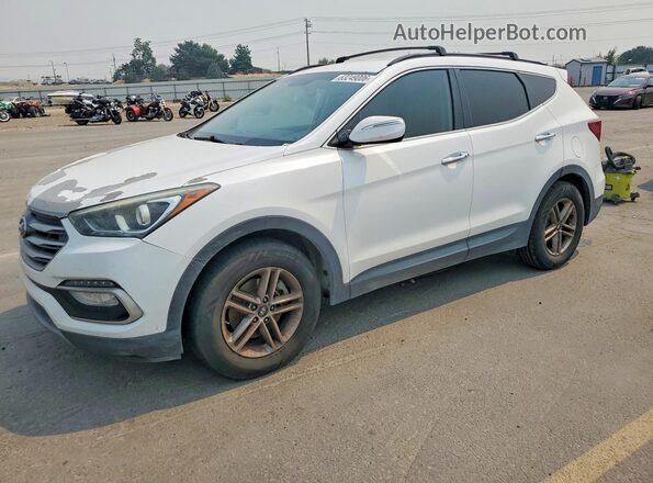 5NMZU3LB6HH015219 2017 HYUNDAI SANTA White Հետևի ձախ