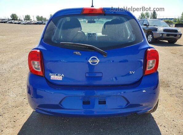 3N1CK3CPXGL246958 2016 NISSAN MICRA Blue Front interior view