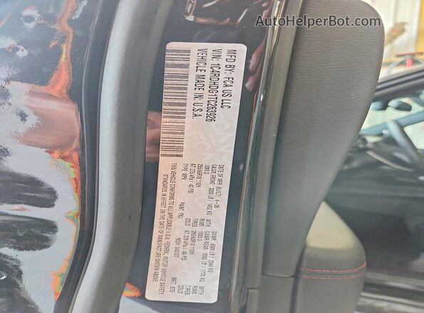 1C4RDHDG1TC263926 2026 DODGE DURANGO Black 360 interior view