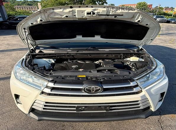 5TDJZRFH6HS474409 2017 TOYOTA HIGHLANDER White Widok z tyłu