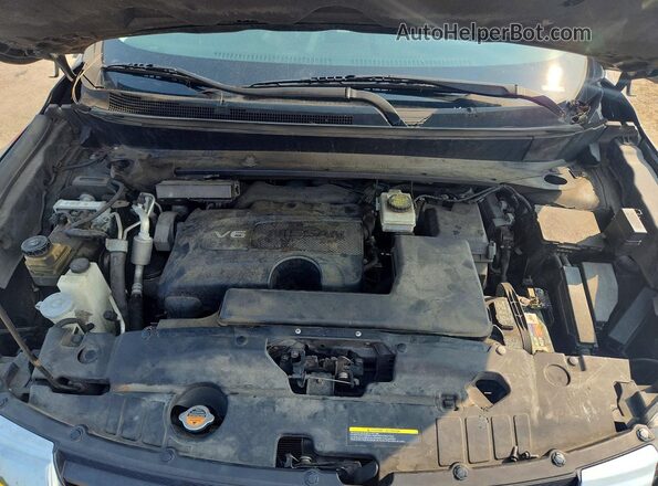 5N1DR2MN6HC675897 2017 NISSAN PATHFINDER Gray Widok naklejki z numerem VIN