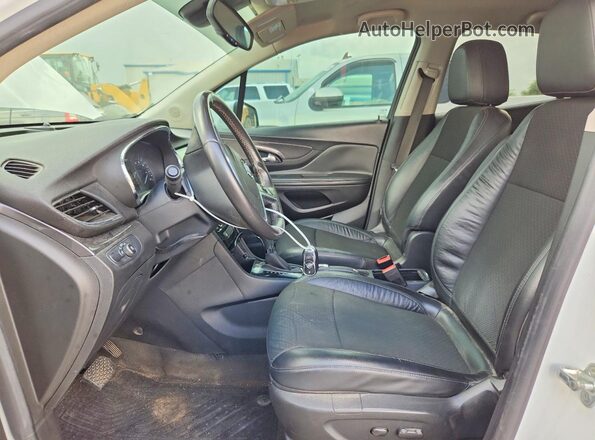 KL4CJASB8HB017511 2017 BUICK ENCORE White Вид панелі приладів