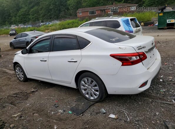 3N1AB7AP4JY332312 2018 NISSAN SENTRA White უკანა მარჯვენა