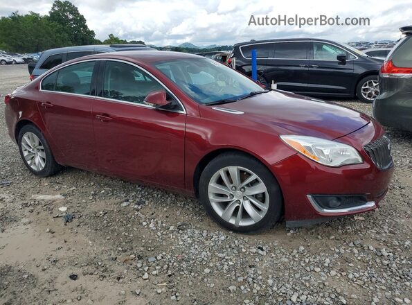 2G4GR5GX5H9163115 2017 BUICK REGAL Maroon Front view