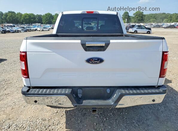 1FTEW1E57KKD22527 2019 FORD F150 White Вид салону спереду