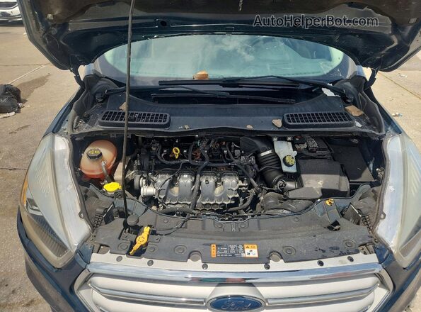 1FMCU0J94KUA62927 2019 FORD ESCAPE Black Вид наклейки з VIN-кодом