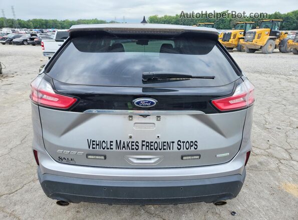 2FMPK3G97LBA47300 2020 FORD EDGE Silver Вид салону спереду