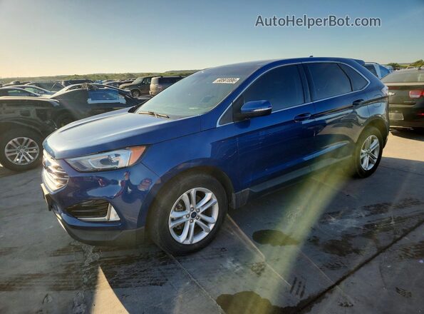 2FMPK3J91LBA46524 2020 FORD EDGE Blue Rear left