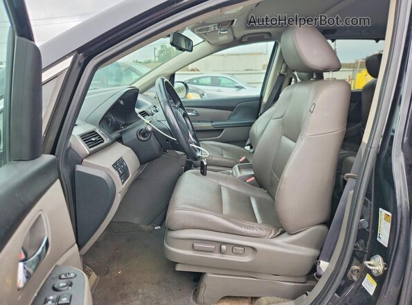5FNRL5H63GB116714 2016 HONDA ODYSSEY Black Widok deski rozdzielczej