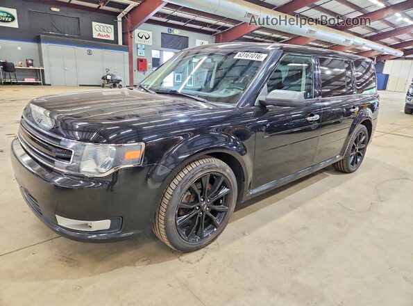 2FMHK6C83GBA09507 2016 FORD FLEX Black Rear left