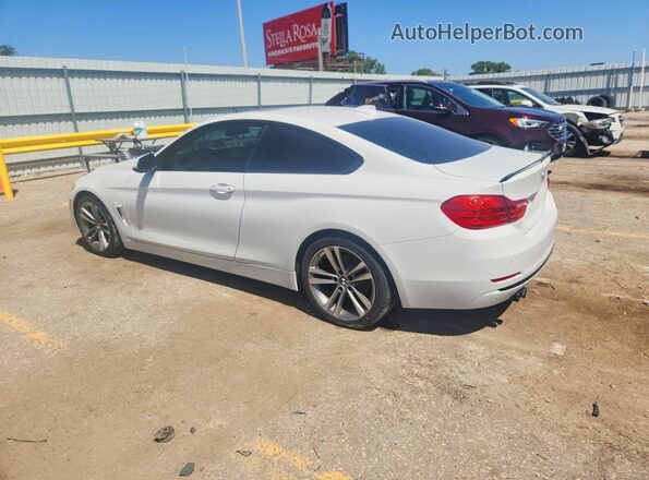 WBA3N7C51GK225750 2016 BMW 4 SERIES White Rear right