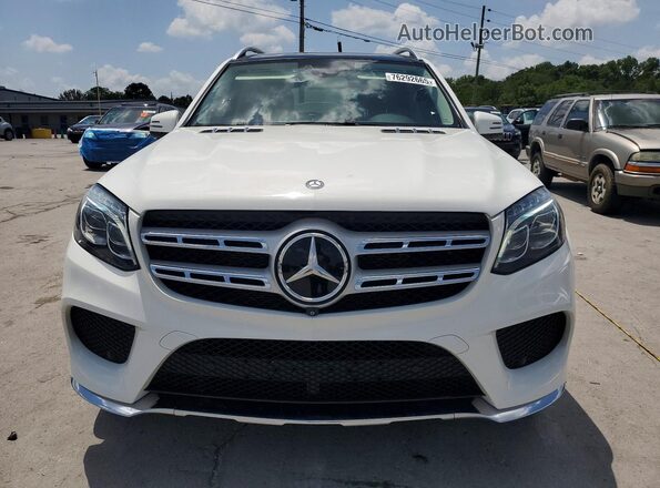 4JGDF7DE8HA797887 2017 MERCEDES-BENZ GLS White Widok z tyłu