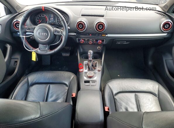 WAUA7GFF3G1095725 2016 AUDI A3 Charcoal Instrument cluster view
