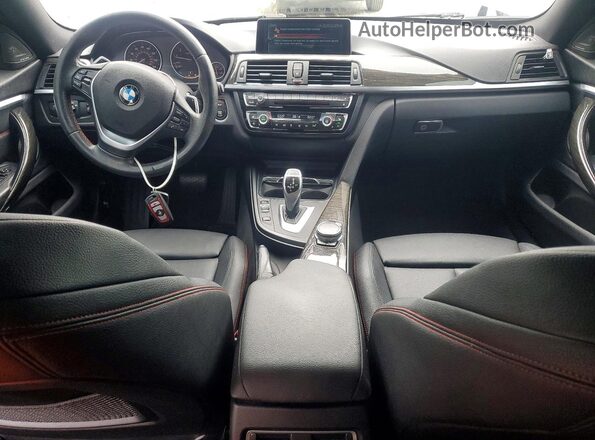 WBA4F7C51HG438476 2017 BMW 4 SERIES Silver Instrument cluster view