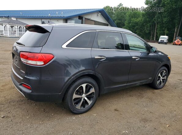 5XYPHDA11GG180776 2016 KIA SORENTO Gray Front right