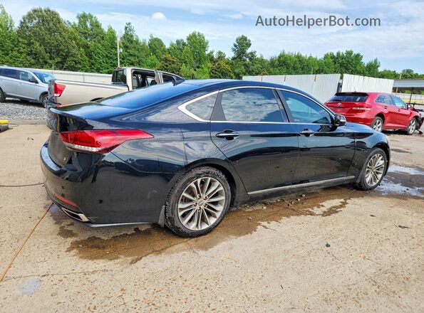 KMHGN4JE1GU106389 2016 HYUNDAI GENESIS Black Delantero derecho