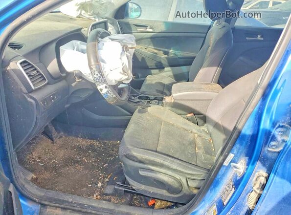 KM8J2CA4XLU212849 2020 HYUNDAI TUCSON Blue Vista del salpicadero