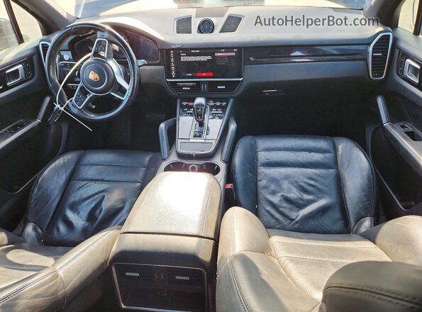 WP1AA2AY5KDA06579 2019 PORSCHE CAYENNE Black Widok zestawu wskaźników