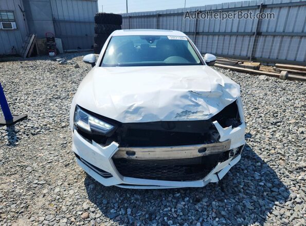 WAUKMAF45JA090414 2018 AUDI A4 Белый Вид сзади