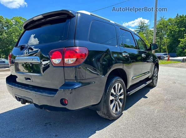 5TDJY5G14KS167454 2019 TOYOTA SEQUOIA Black Передня права чверть