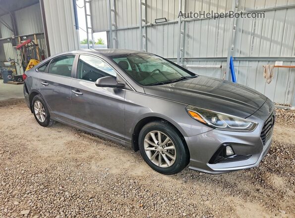 5NPE24AF8KH750200 2019 HYUNDAI SONATA Серый Вид спереди