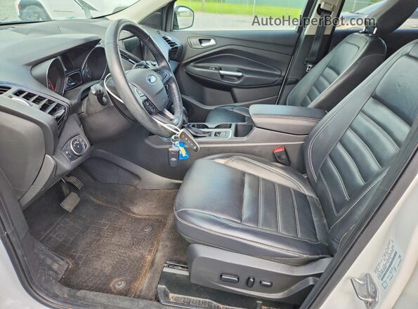 1FMCU0J9XKUB20278 2019 FORD ESCAPE White Вид панелі приладів