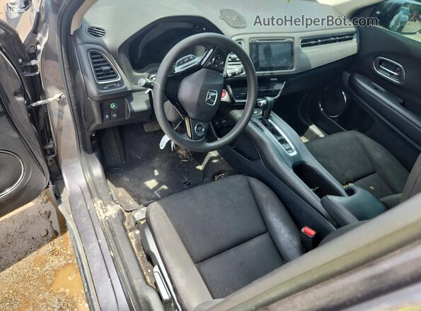 3CZRU5H52GM747433 2016 HONDA HR-V Charcoal Սարքավորումների վահանակի տեսք