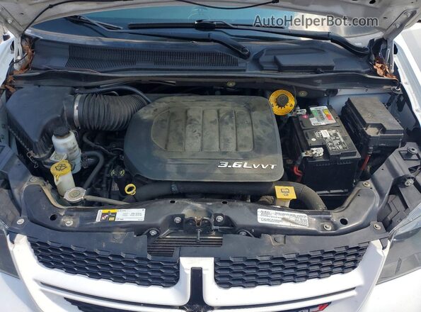2C4RDGEG9JR280891 2018 DODGE CARAVAN Белый Вид наклейки с VIN-кодом