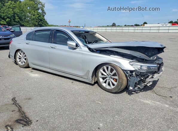 WBA7E4C50KGV28515 2019 BMW 7 SERIES Silver Вид спереду
