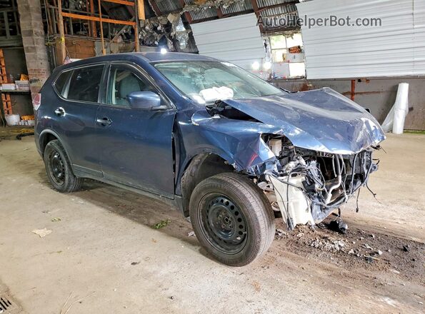 KNMAT2MV5GP623578 2016 NISSAN ROGUE Blue Vista frontal
