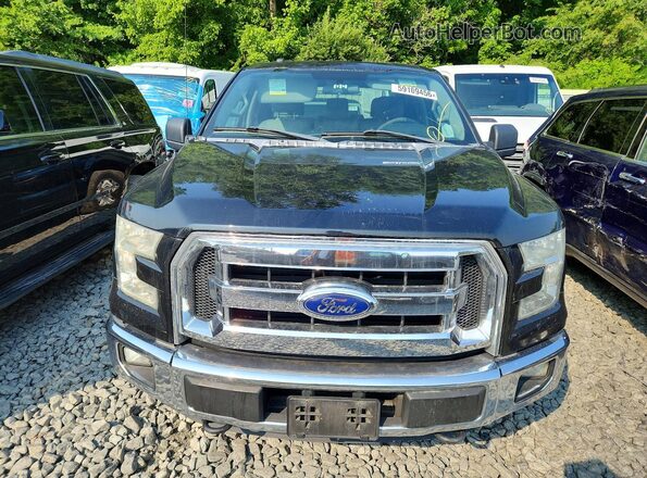 1FTEW1EP6GFC31718 2016 FORD F150 Black Հետևի տեսք