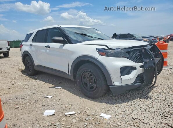 1FM5K8AB2PGB12651 2023 FORD EXPLORER Белый Вид спереди