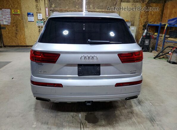 WA1LAAF72HD048604 2017 AUDI Q7 Silver Vista interior delantera