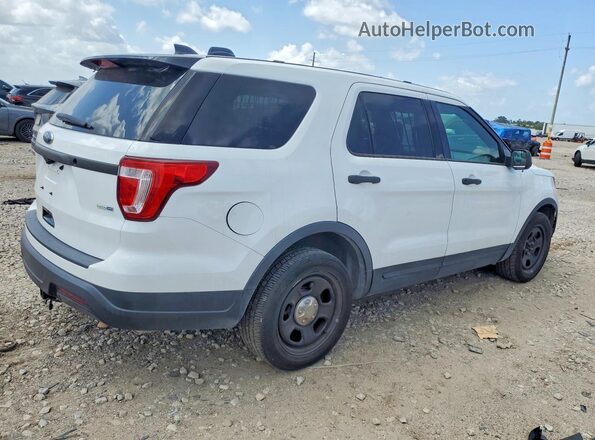 1FM5K8AR9JGC43399 2018 FORD EXPLORER White წინა მარჯვენა